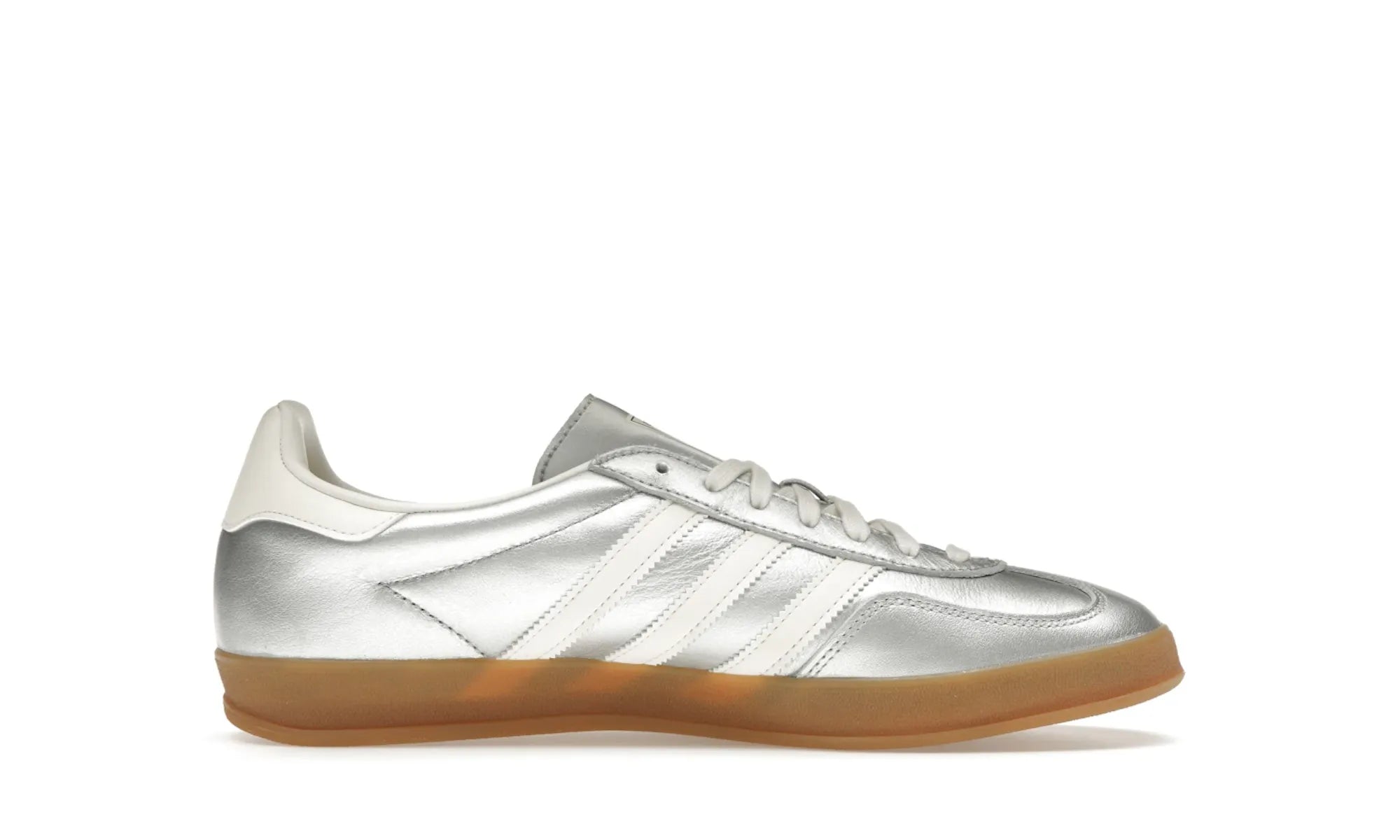 Adidas Gazelle Indoor Silver Metallic Core White - resellguru.app