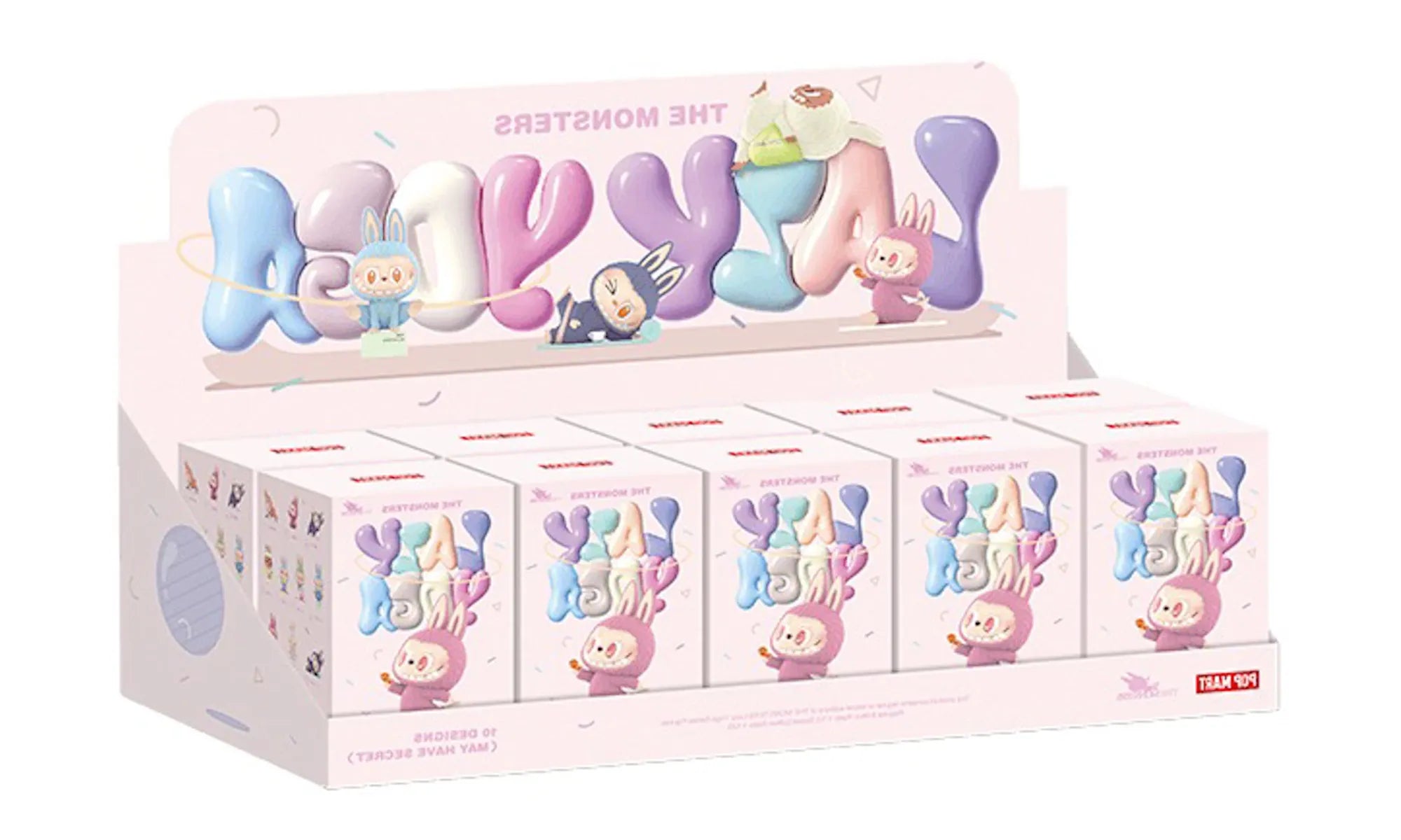 Pop Mart Labubu The Monsters Lazy Yoga Series Figures Sealed Case (10 Blind Boxes) - resellguru.app