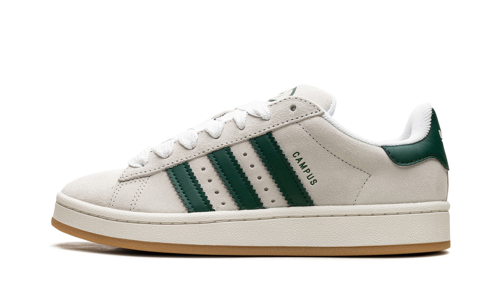 Adidas Campus 00s Crystal White Collegiate Green - resellguru.app