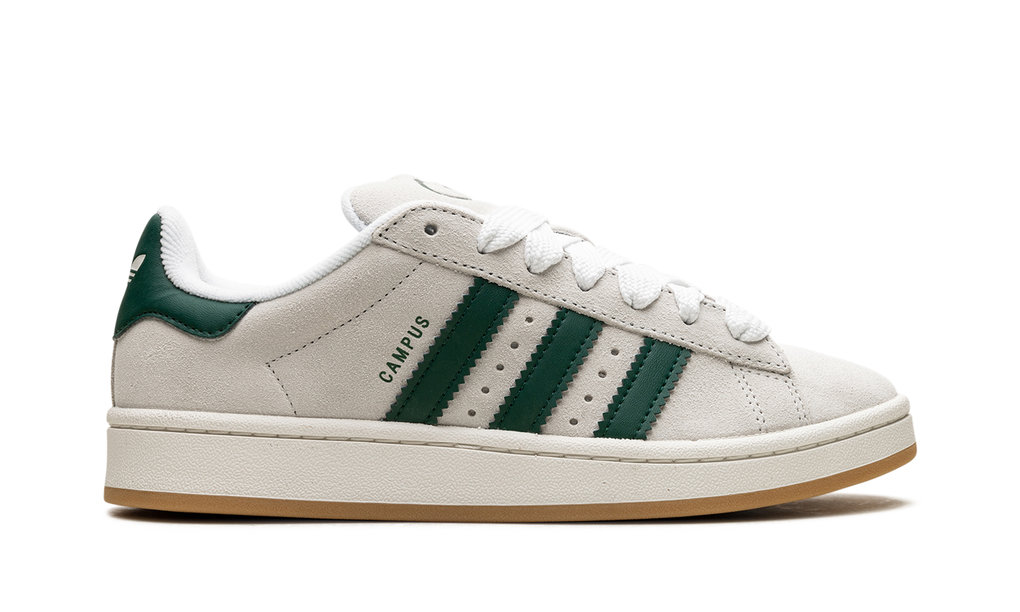 Adidas Campus 00s Crystal White Collegiate Green - resellguru.app