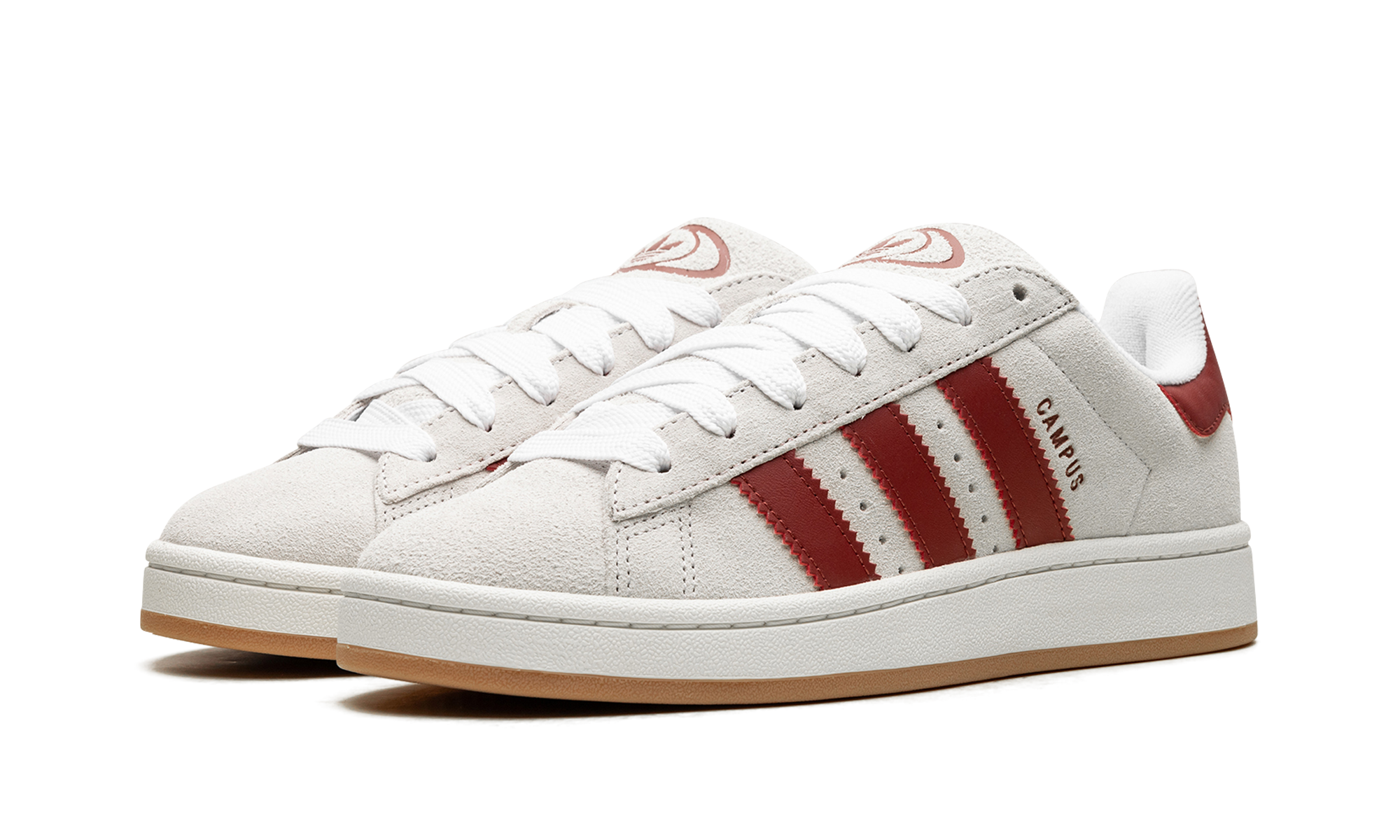 Adidas Campus 00s Crystal White Preloved Ruby - resellguru.app