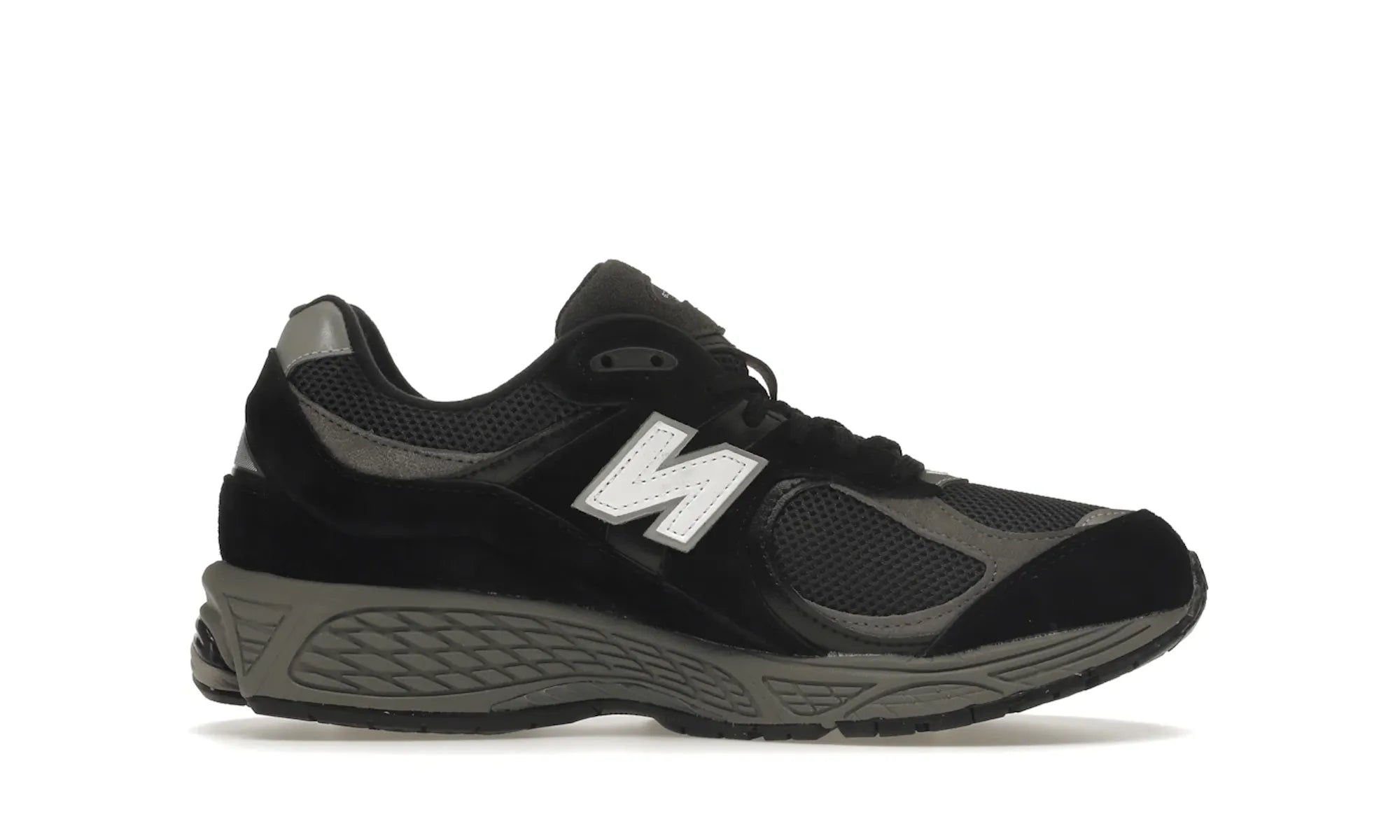 New Balance 2002R Black Dark Grey White - resellguru.app
