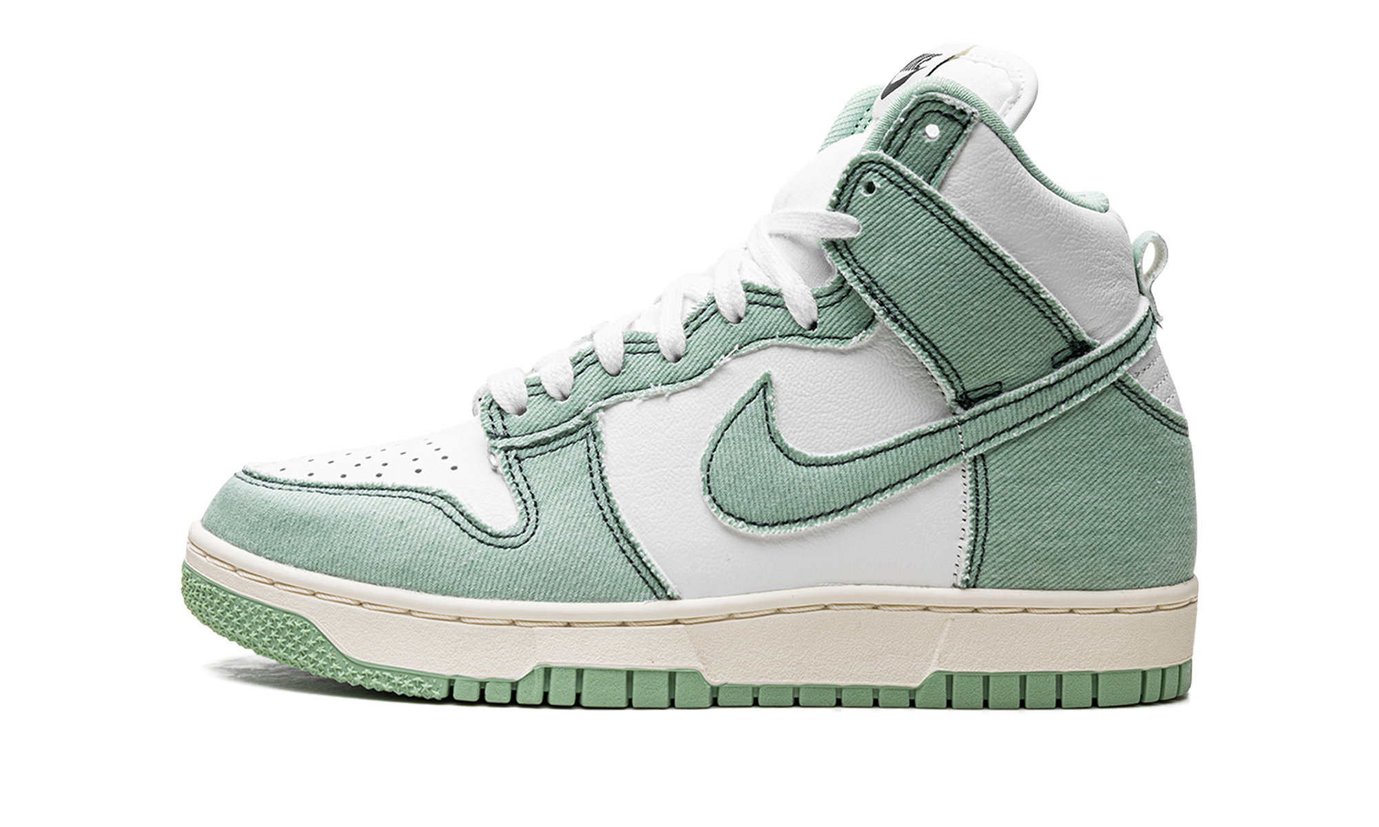 Nike Dunk High 1985 Enamel Green Denim - resellguru.app