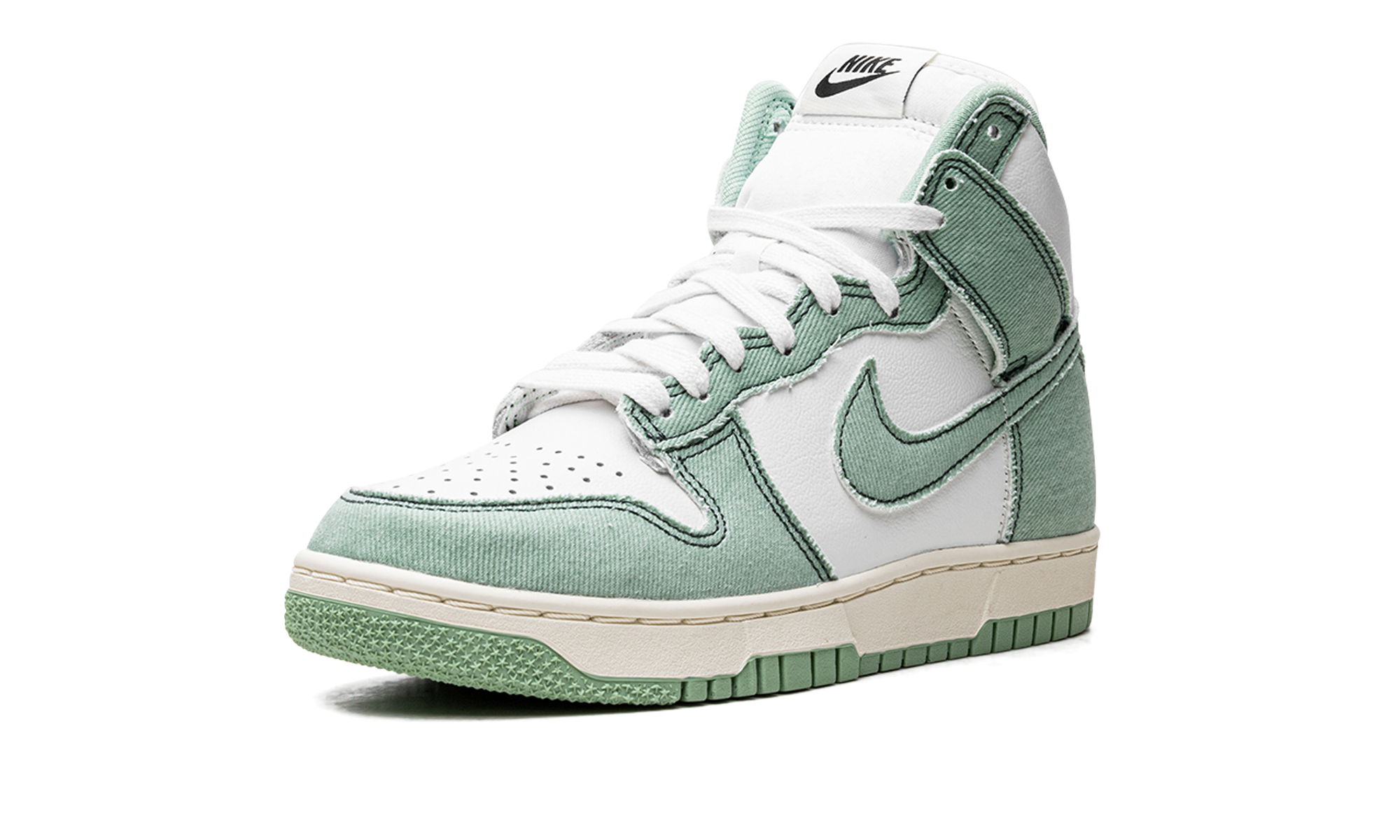 Nike Dunk High 1985 Enamel Green Denim - resellguru.app