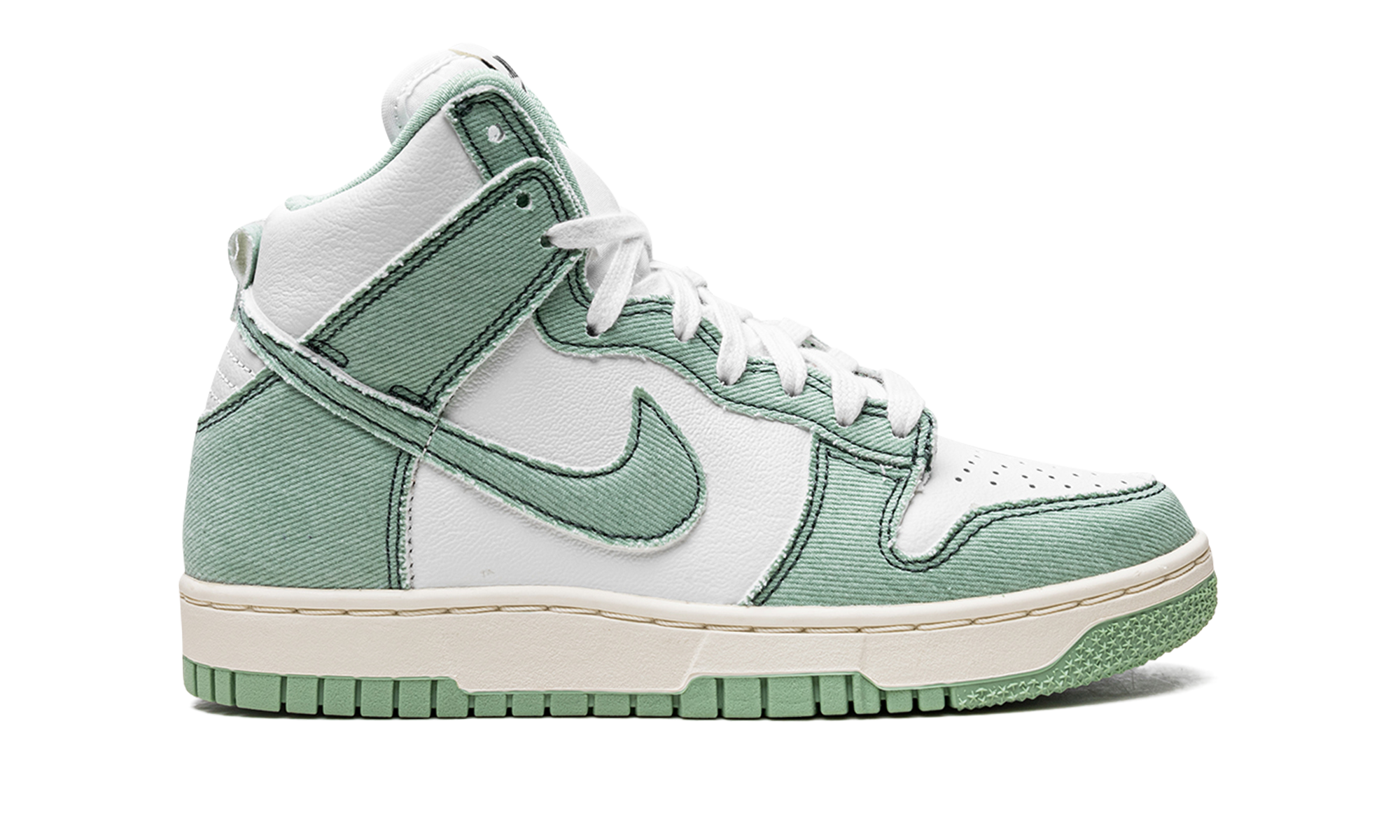 Nike Dunk High 1985 Enamel Green Denim - resellguru.app