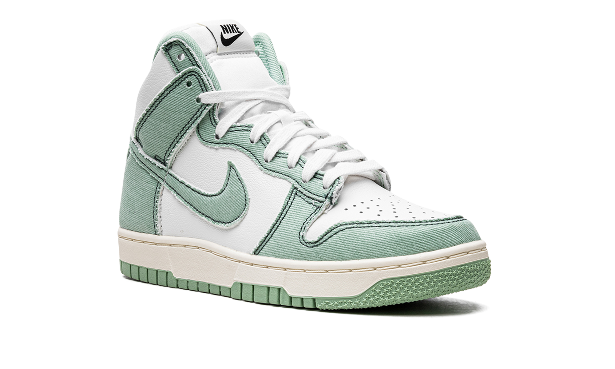 Nike Dunk High 1985 Enamel Green Denim - resellguru.app