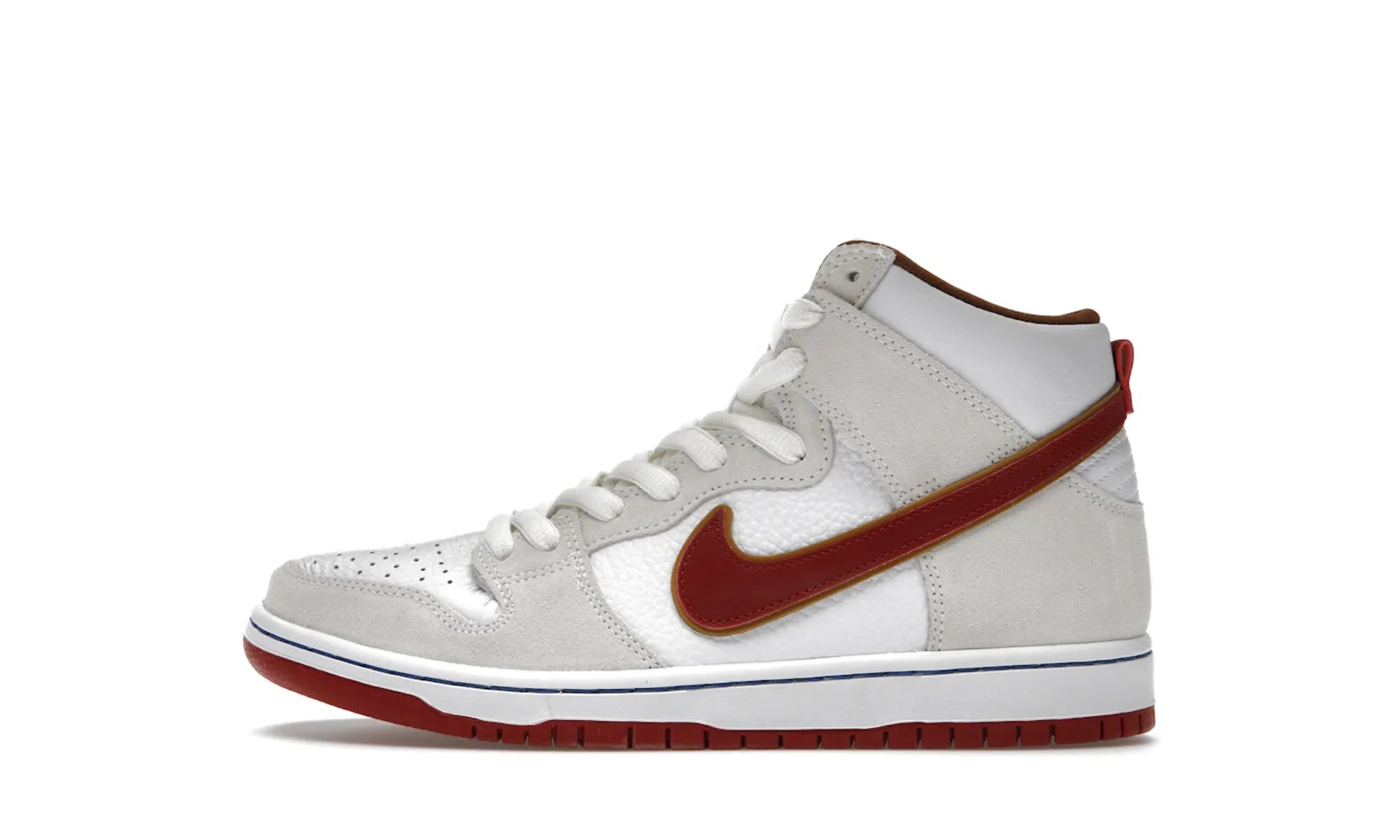 Nike SB Dunk High Sail Bright Crimson - resellguru.app