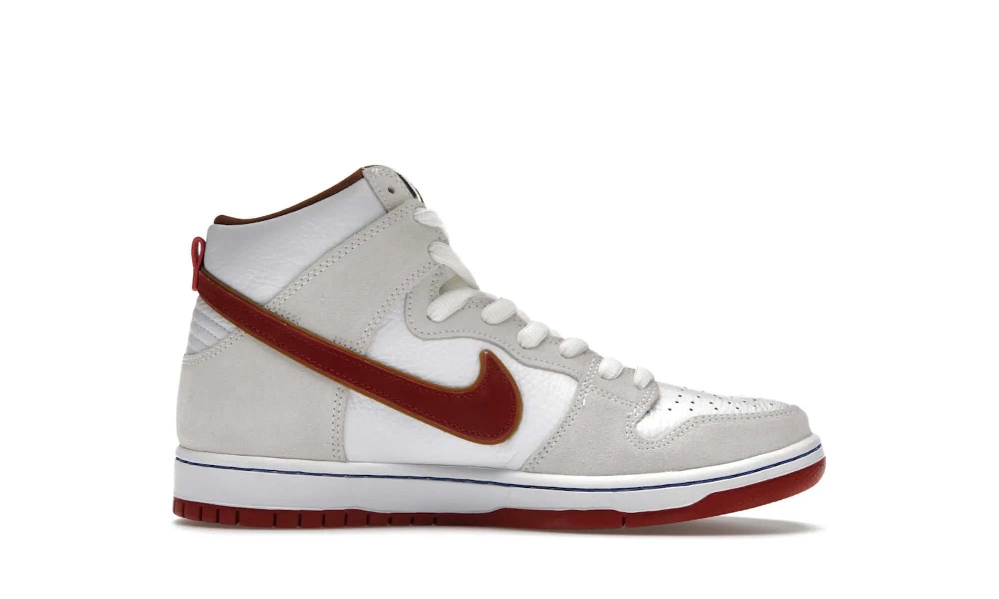 Nike SB Dunk High Sail Bright Crimson - resellguru.app