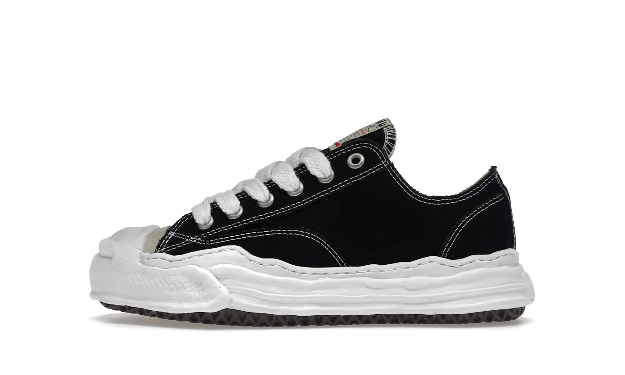 Maison Mihara Yasuhiro Hank OG Sole Canvas Low Black - resellguru.app