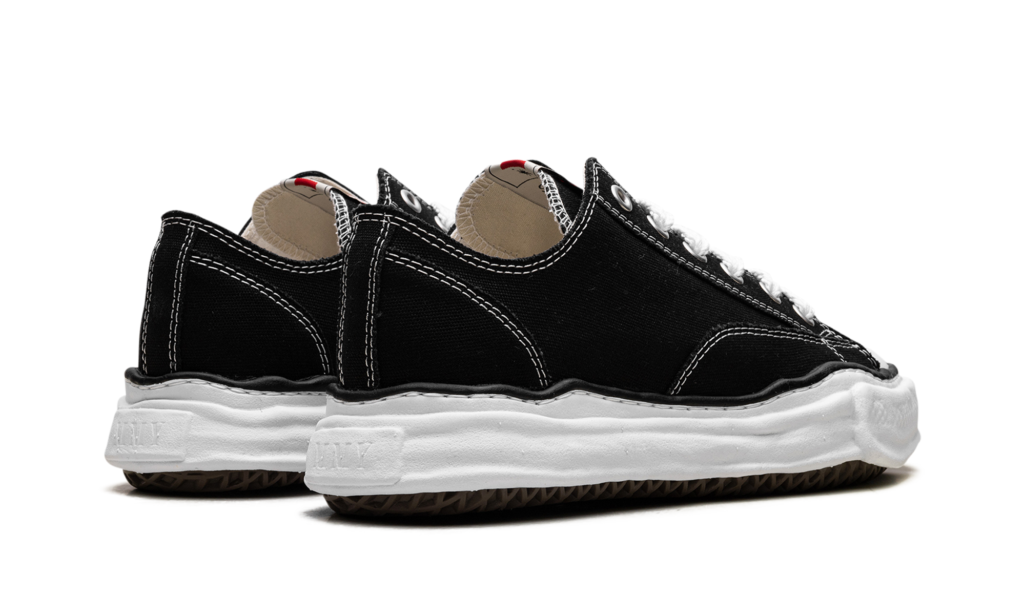 Maison Mihara Yasuhiro Peterson OG Sole Canvas Low Black - resellguru.app