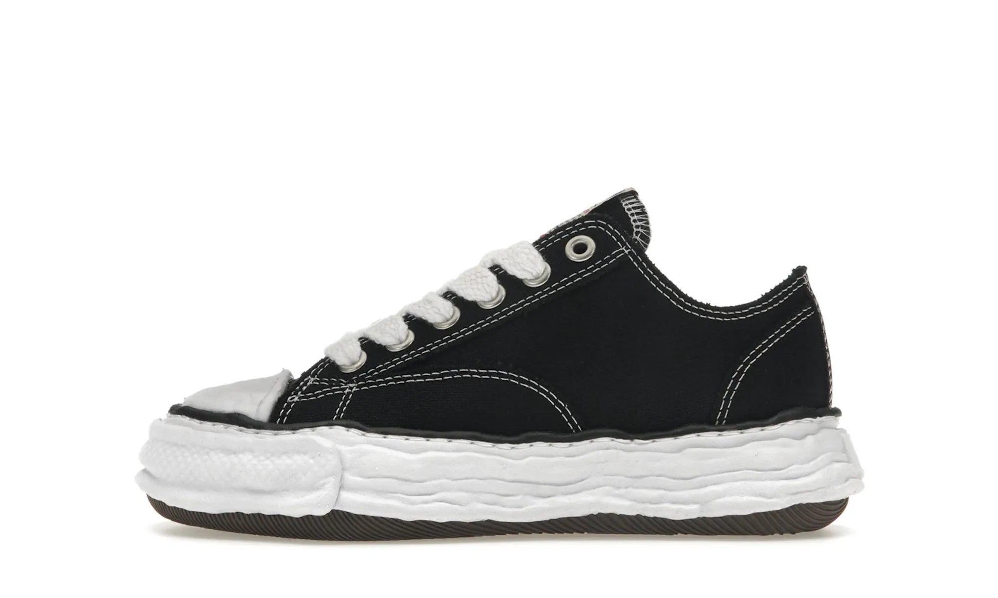 Maison Mihara Yasuhiro Peterson 23 OG Sole Canvas Low Black - resellguru.app