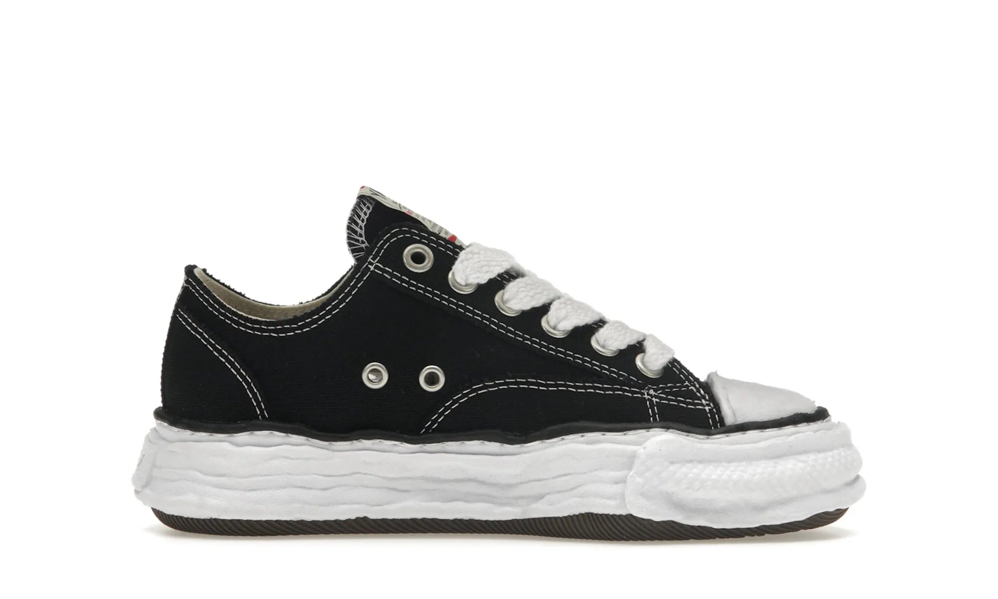Maison Mihara Yasuhiro Peterson 23 OG Sole Canvas Low Black - resellguru.app
