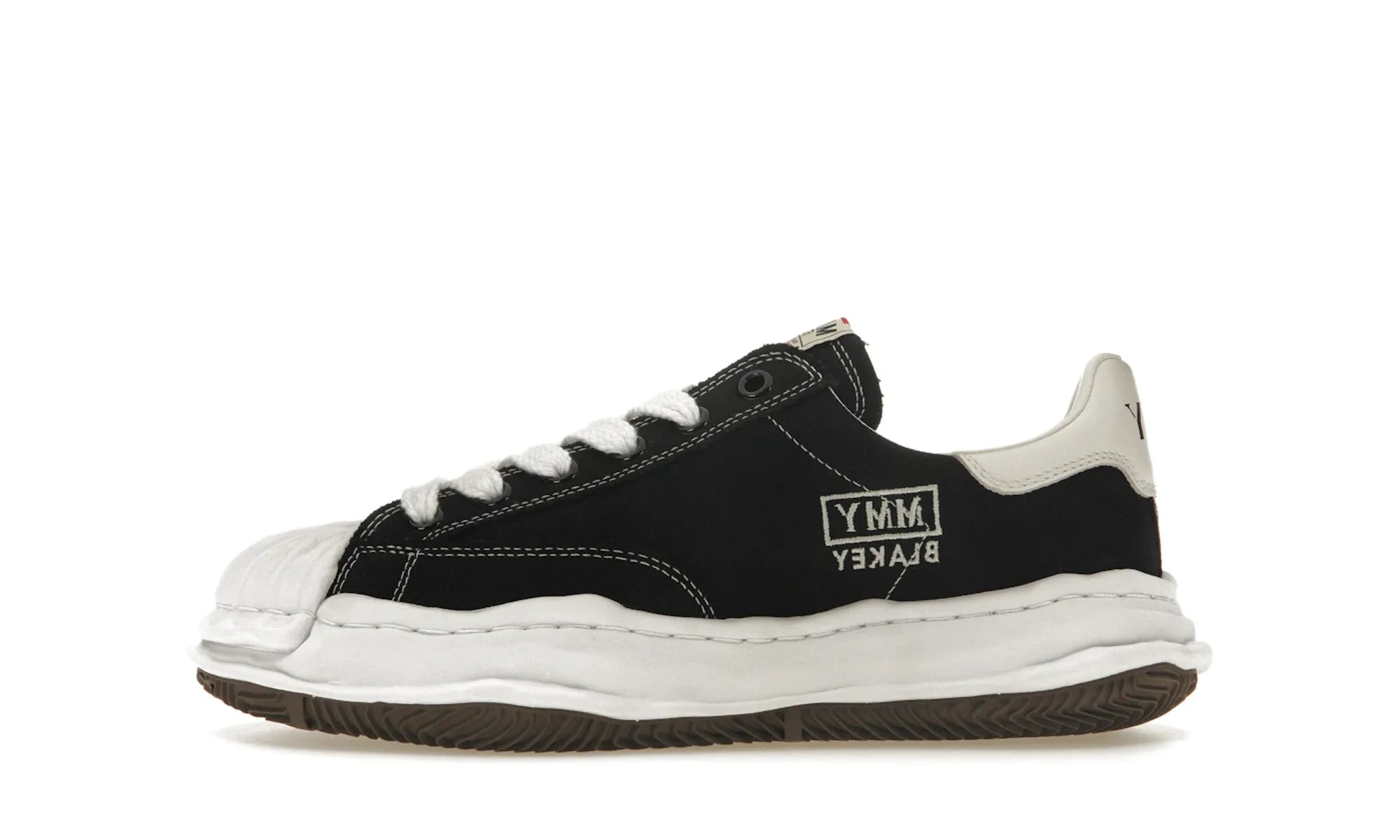 Maison Mihara Yasuhiro Blakey OG Sole Canvas Low Black - resellguru.app