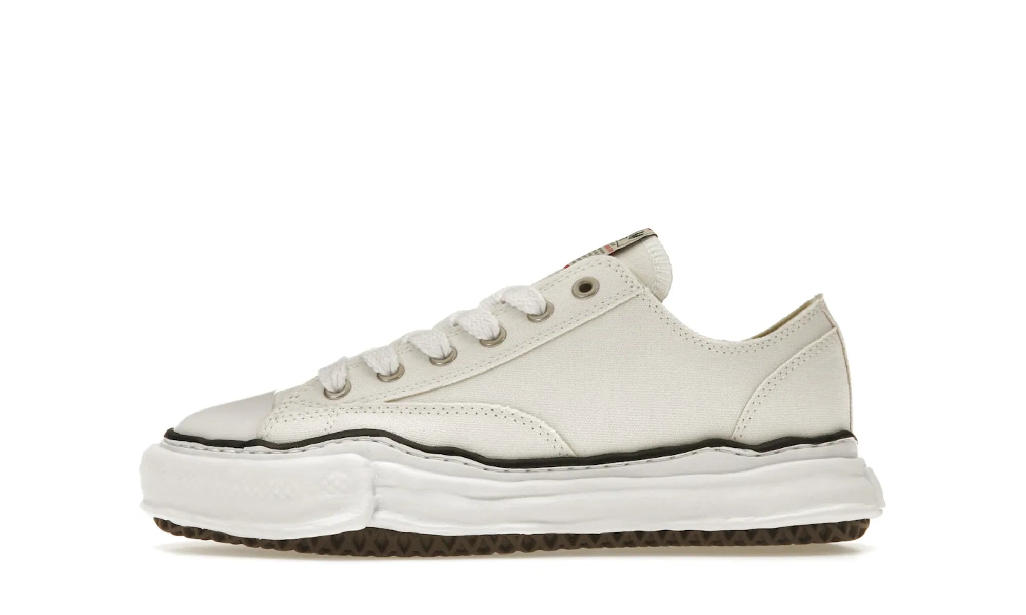 Maison Mihara Yasuhiro Peterson OG Sole Canvas Low White - resellguru.app