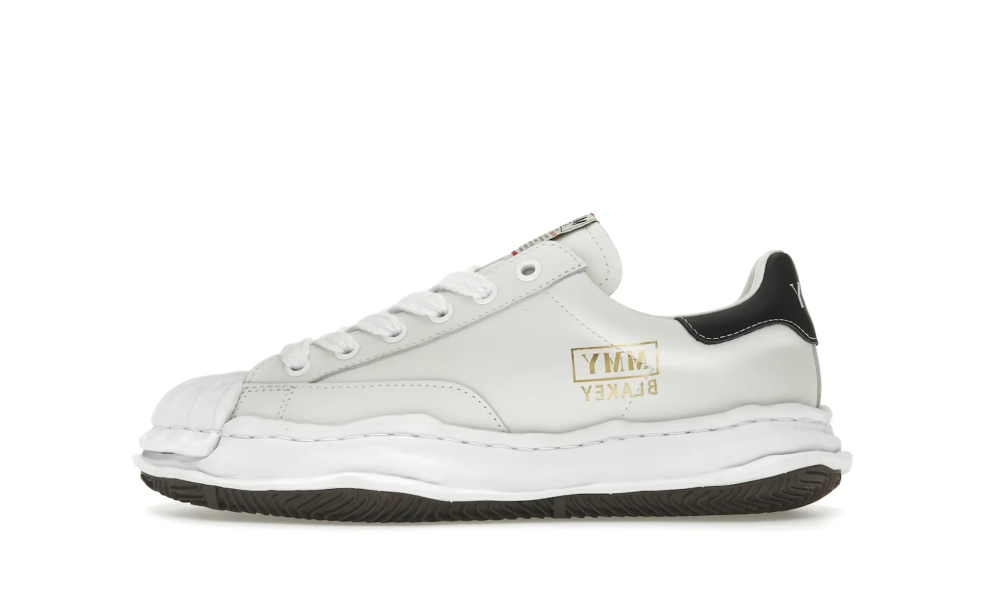 Maison Mihara Yasuhiro Blakey OG Sole Leather Low White - resellguru.app