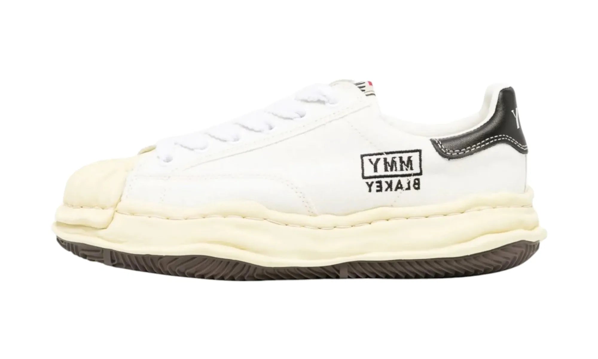 Maison Mihara Yasuhiro Blakey Vintage Sole Canvas Low White - resellguru.app