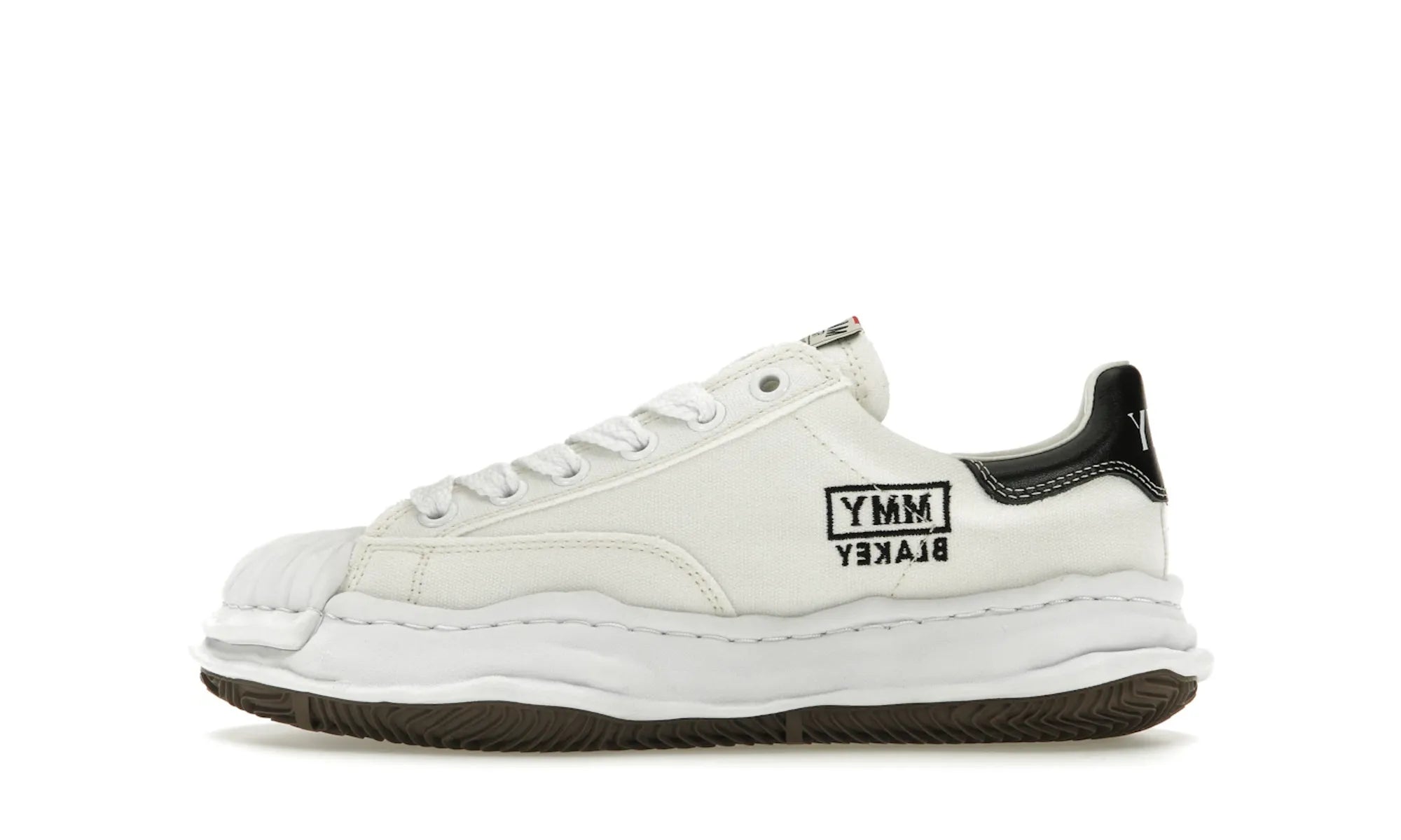 Maison Mihara Yasuhiro Blakey OG Sole Canvas Low White - resellguru.app