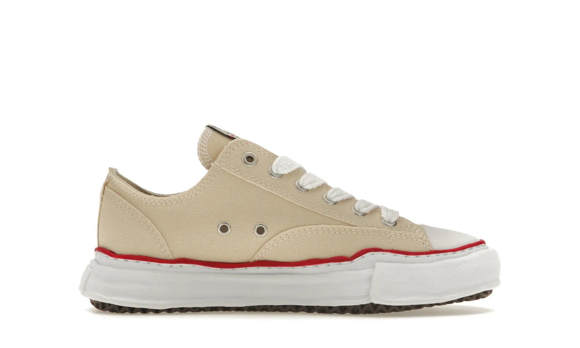 Maison Mihara Yasuhiro Peterson OG Sole Canvas Low Natural - resellguru.app