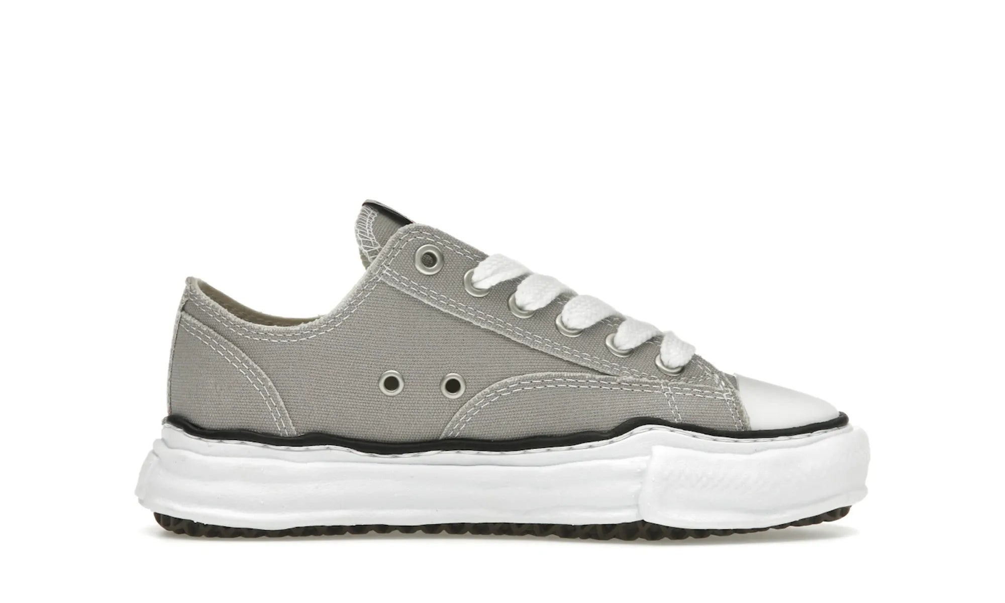 Maison Mihara Yasuhiro Peterson OG Sole Canvas Low Grey - resellguru.app