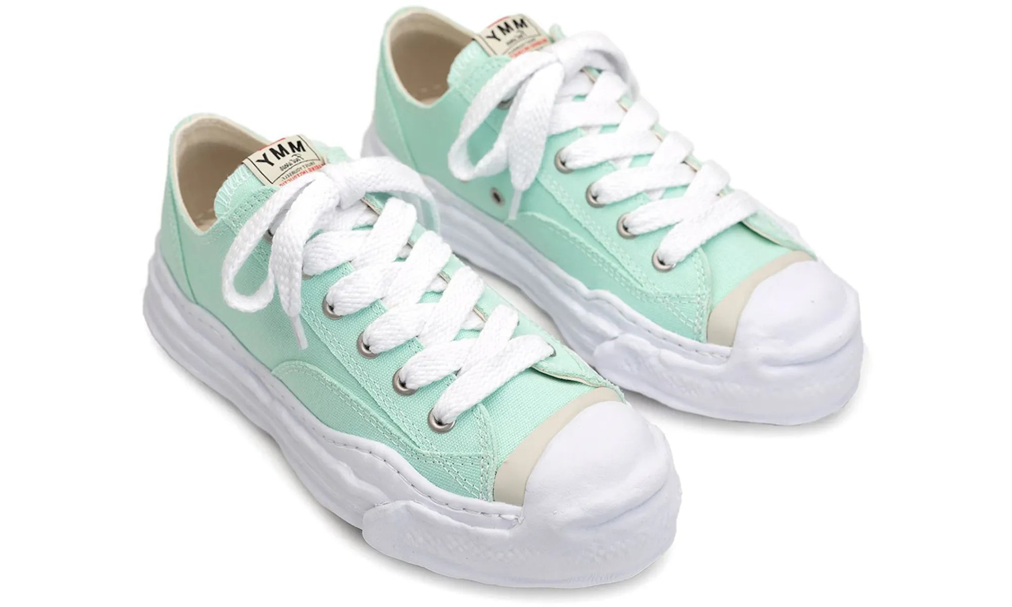 Maison Mihara Yasuhiro Hank OG Sole Canvas Low Light Blue - resellguru.app