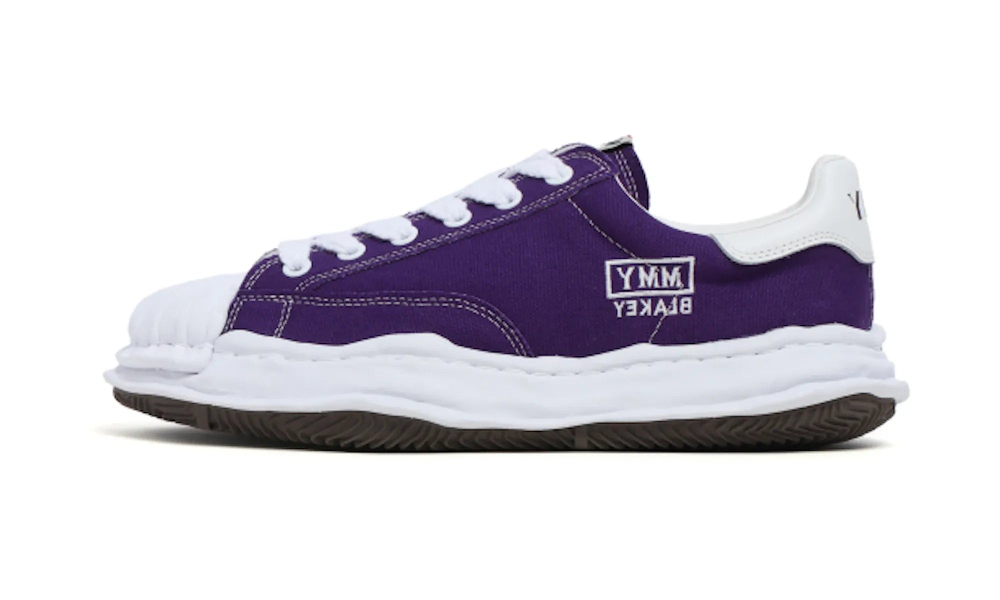 Maison Mihara Yasuhiro Blakey OG Sole Canvas Low Royal Purple - resellguru.app