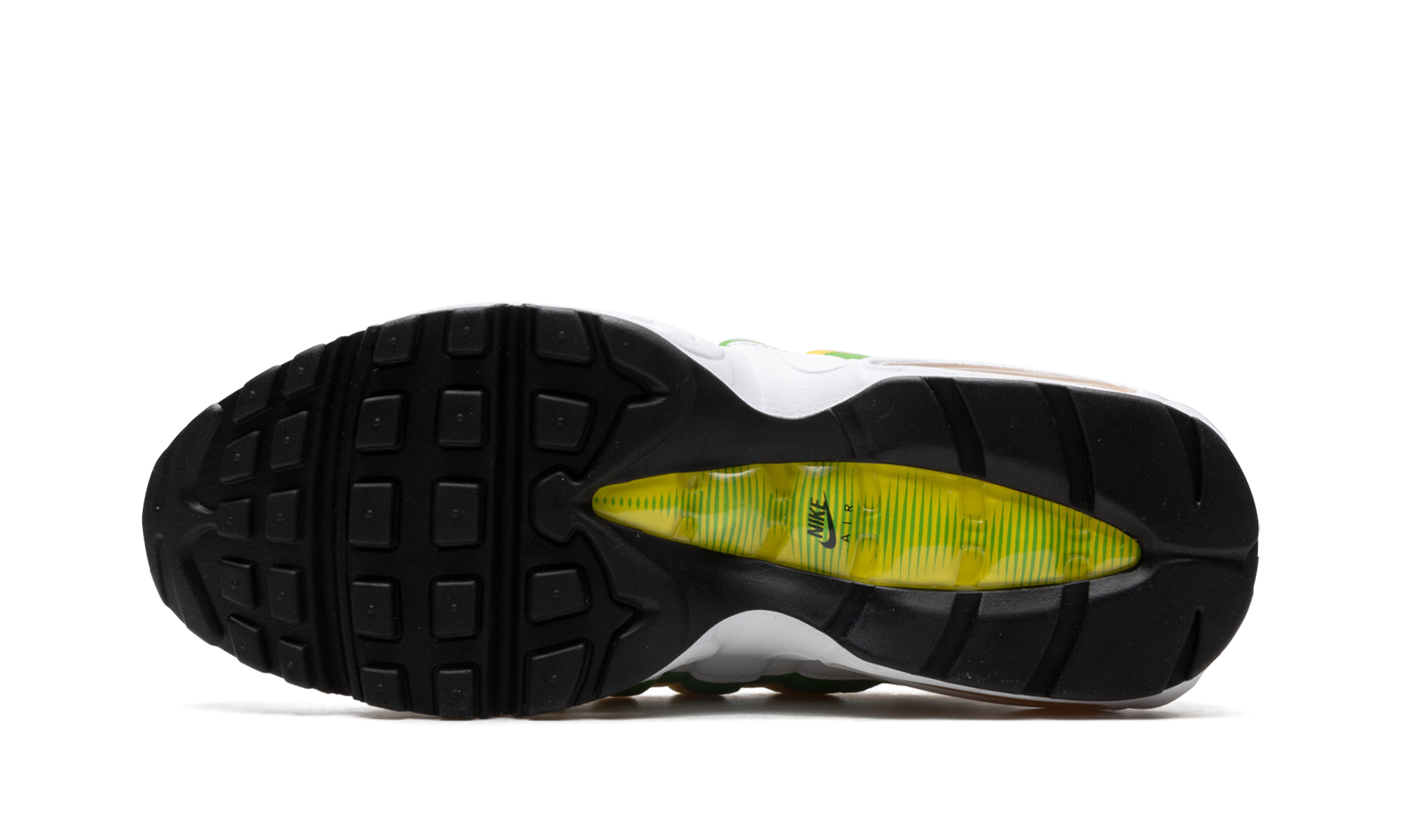Nike Air Max 95 Essential White Green Apple Tour Yellow - resellguru.app