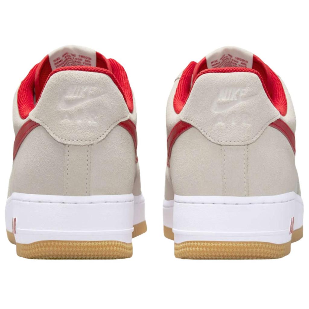Nike Air Force 1 Low '07 LV8 Summit White Varsity Red Gum