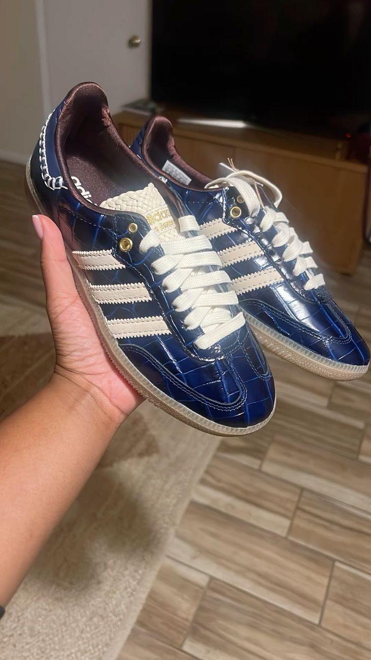 adidas Samba Wales Bonner Navy Croc
