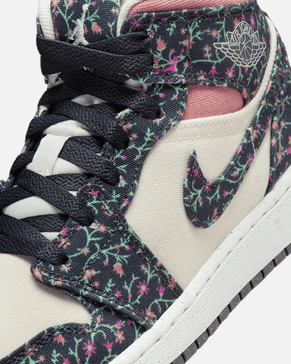 Jordan 1 Mid SE Floral (GS)