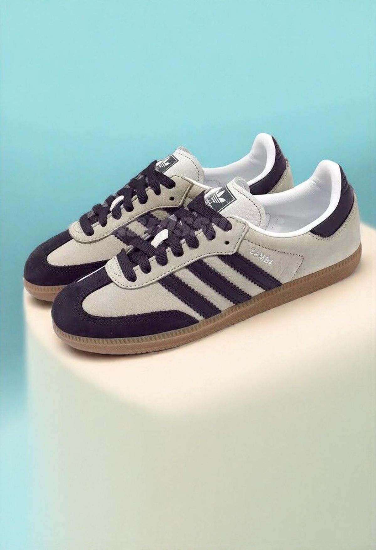 adidas Samba OG Putty Grey Black (Women's)