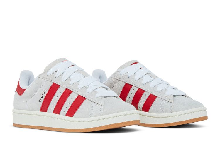 Campus 00s Crystal White Better Scarlet  - GY0037