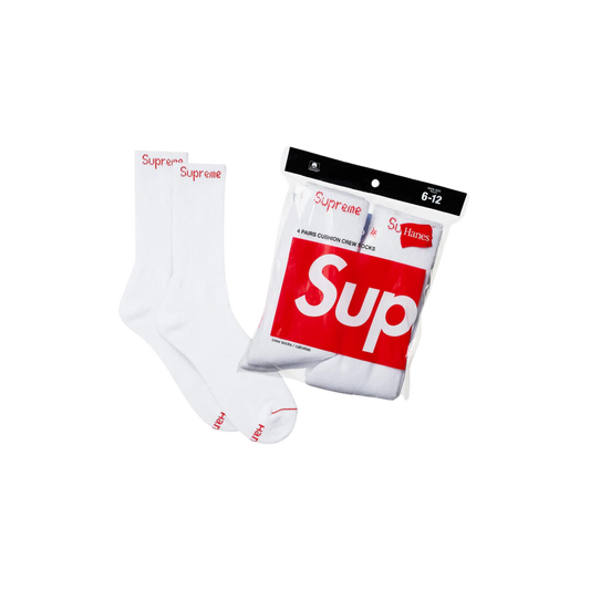 Supreme Socks (White)