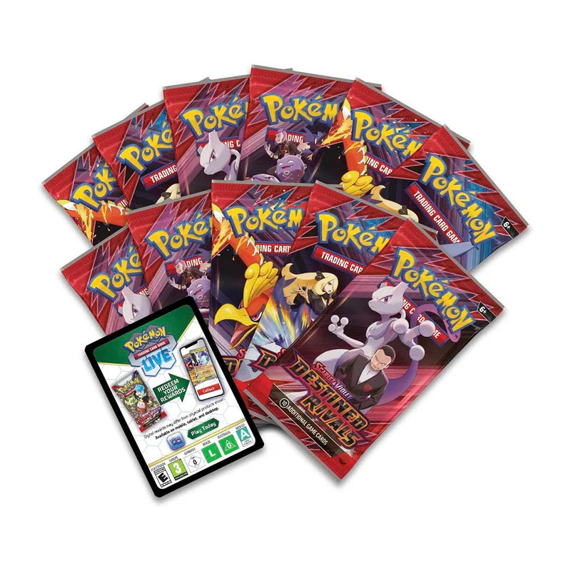 Pokémon Destined Rivals Pokemon Center Elite Trainer Box