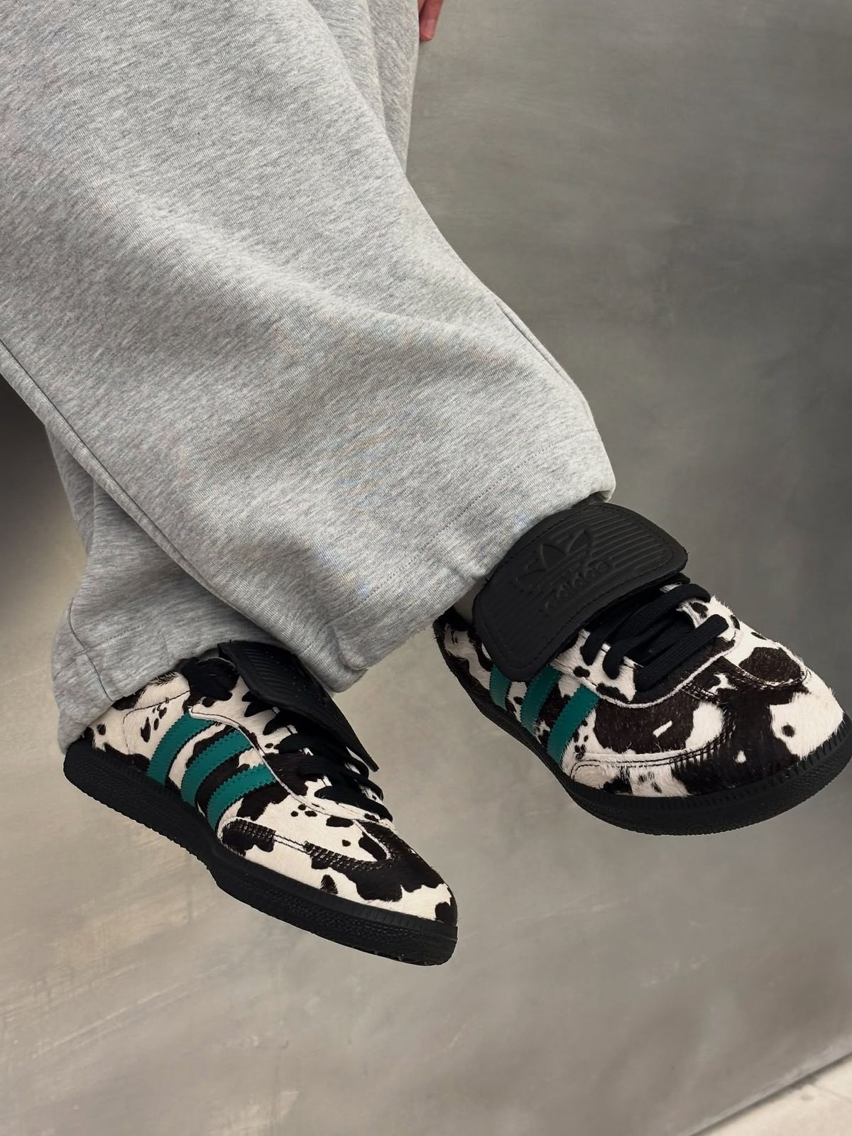 adidas Samba LT Cow Print Black White (Women's)