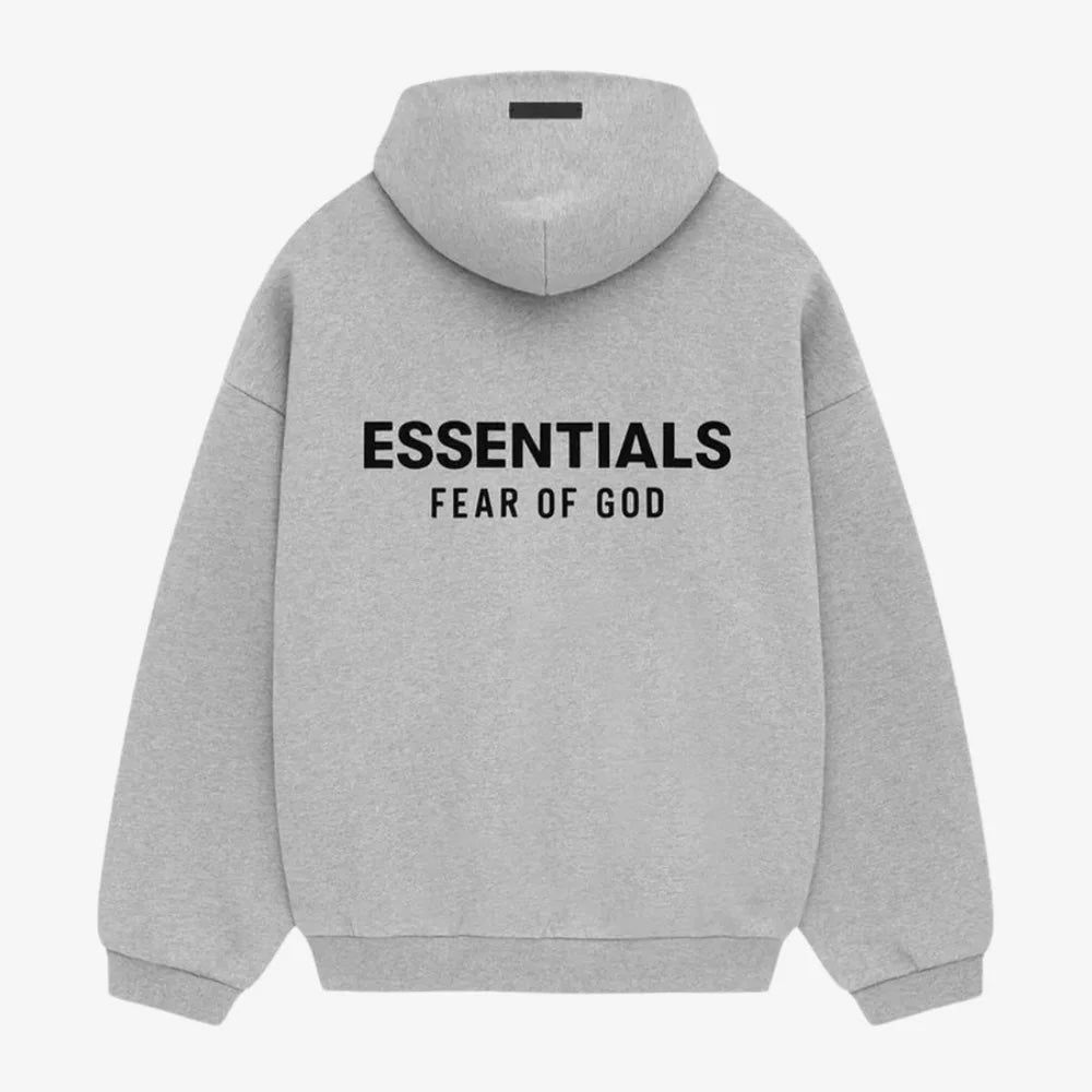 Fear of God Essentials FW24 Light Heather Hoodie