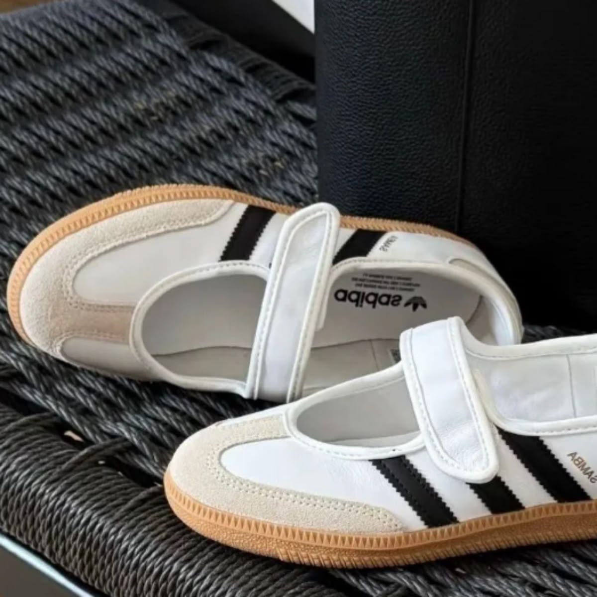 adidas Samba Jane White Black Gum (Women's)