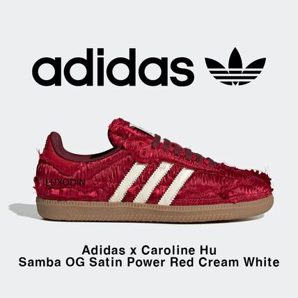 adidas Samba OG Caroline Hu Satin Power Red