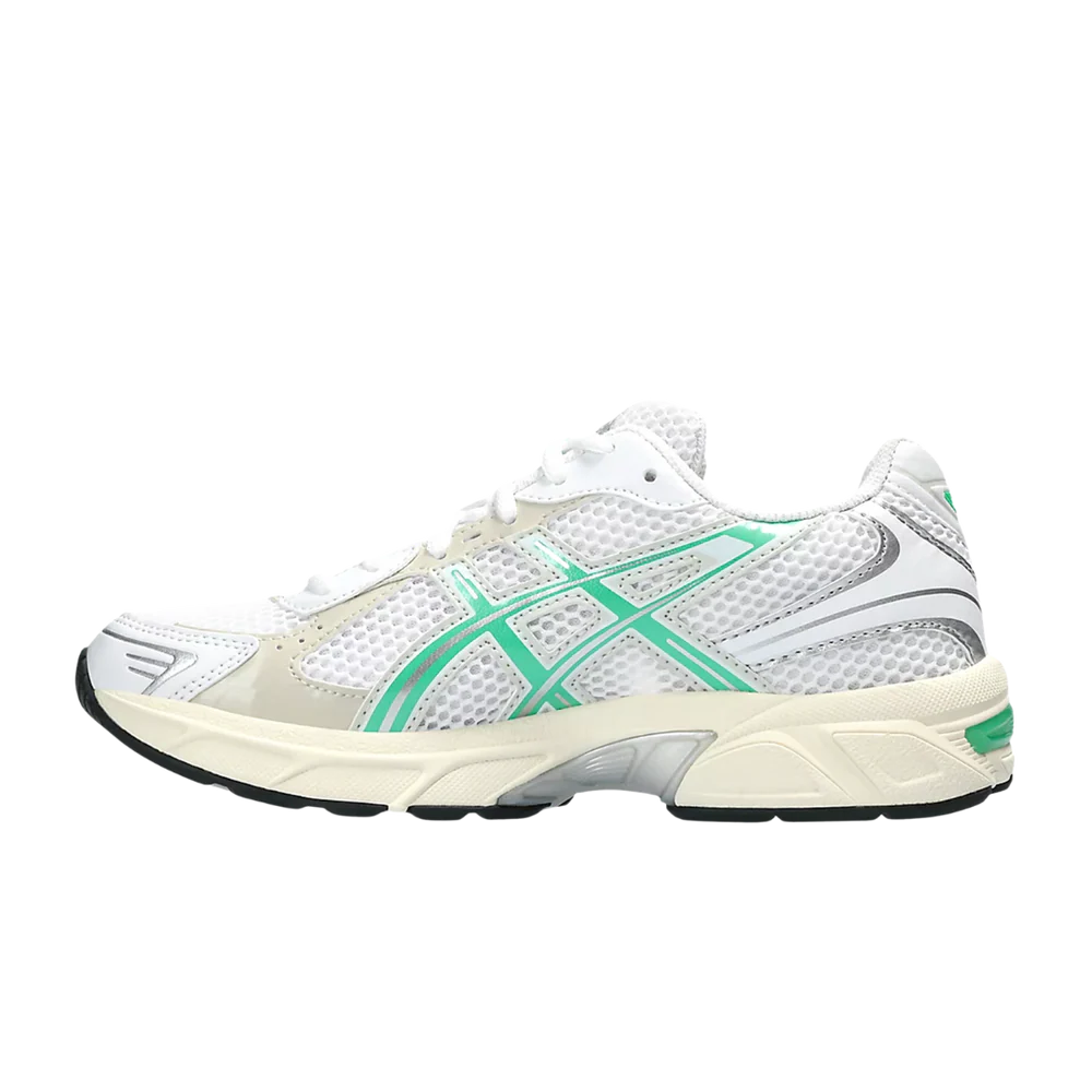 ASICS Gel-1130 White Malachite Green Off White Midsole (Women's)