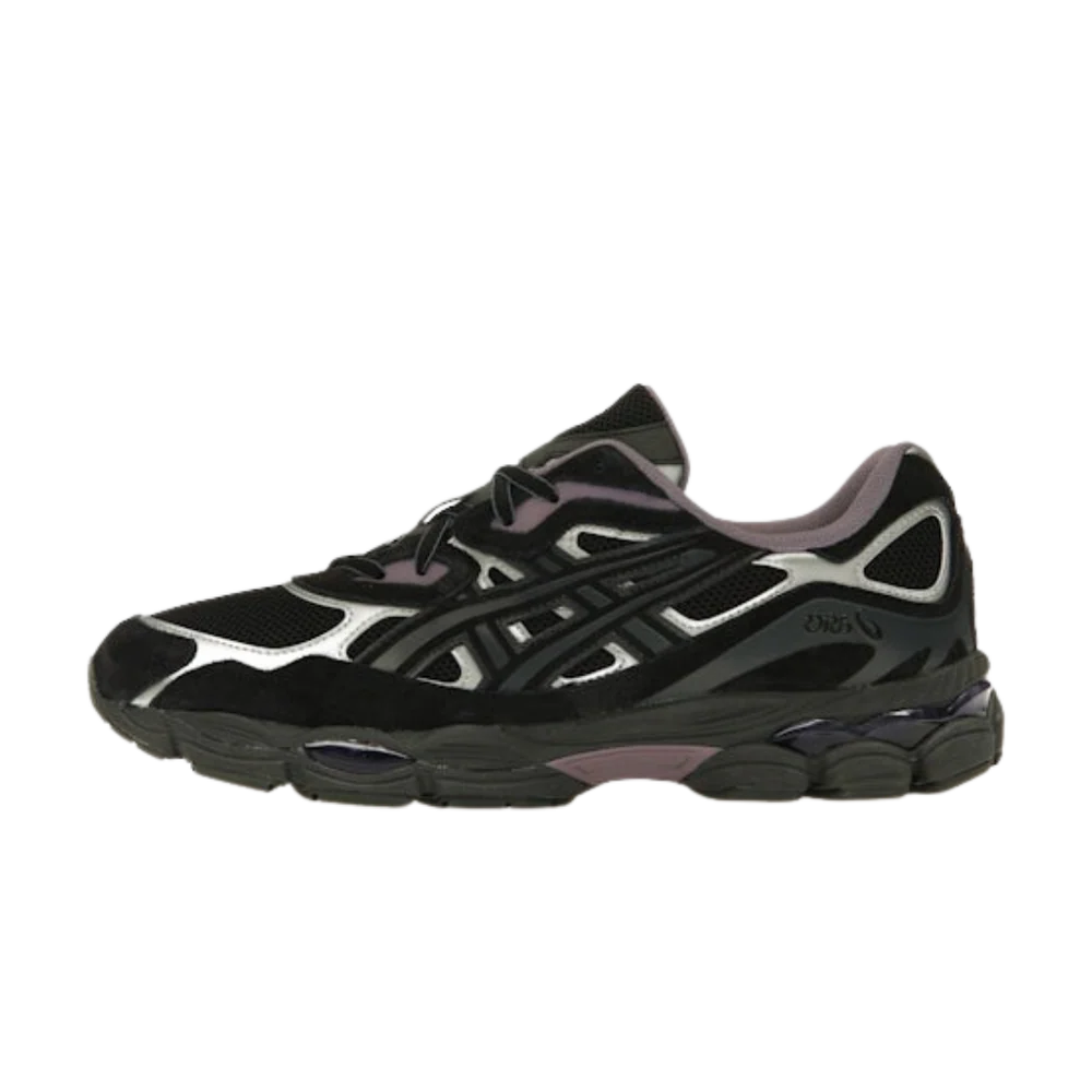ASICS Gel-NYC Black Purple Graphite Grey