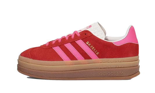 Adidas Adidas Gazelle Bold Collegiate Red Lucid Pink - IH7496