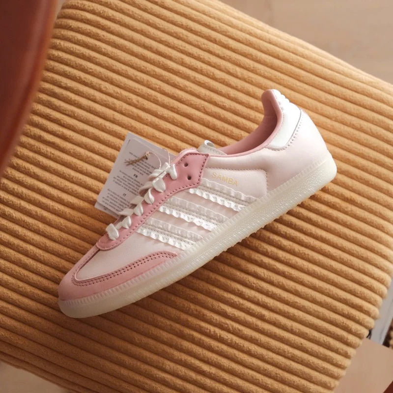 adidas Samba Ruffle Stripes Pack Wonder Mauve (Women's)