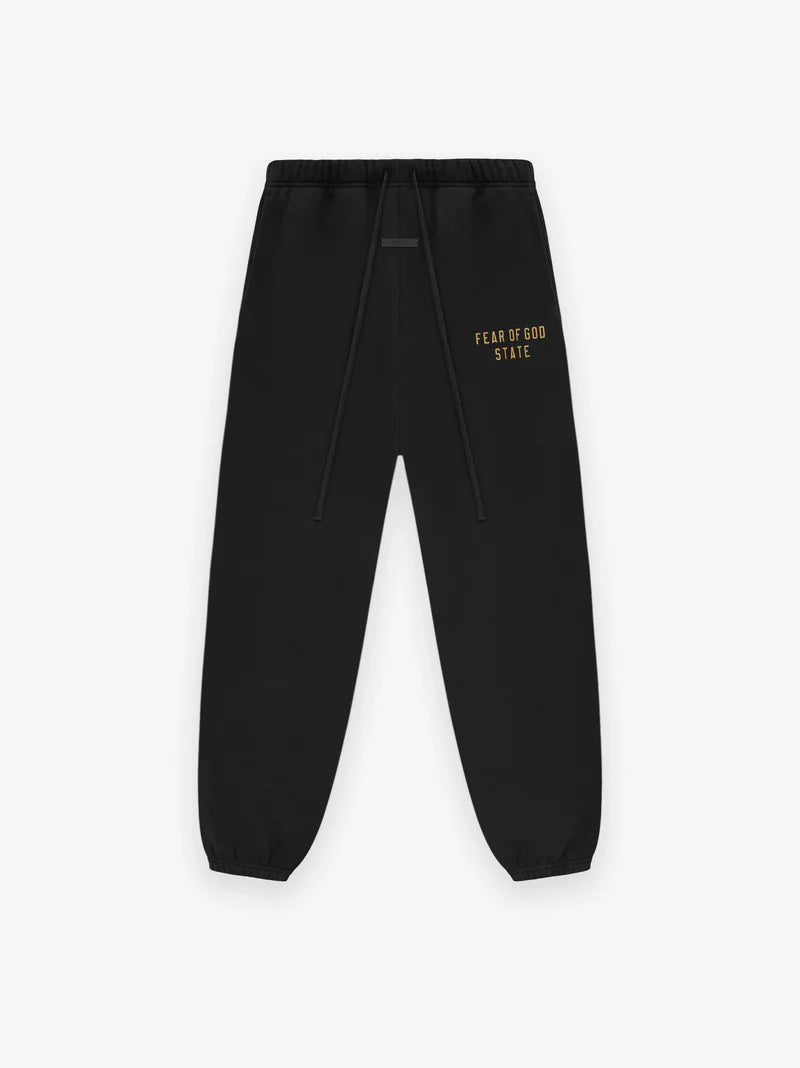 Fear of God Essentials FW24 Black Yellow State Full set