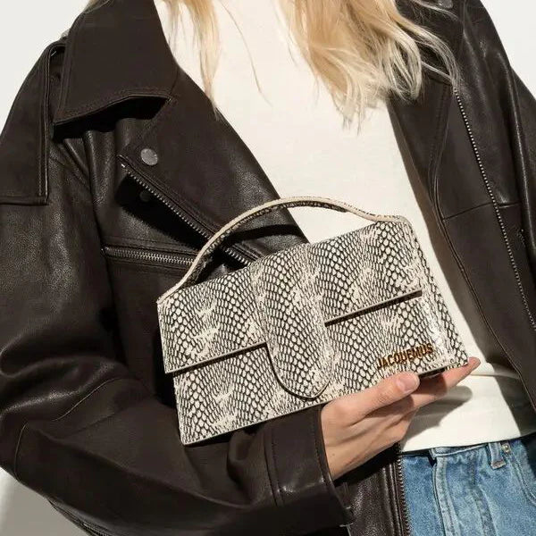 Jacquemus Le Grand Bambino Python light