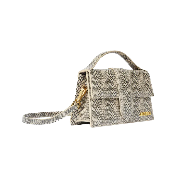 Jacquemus Le Grand Bambino Python light