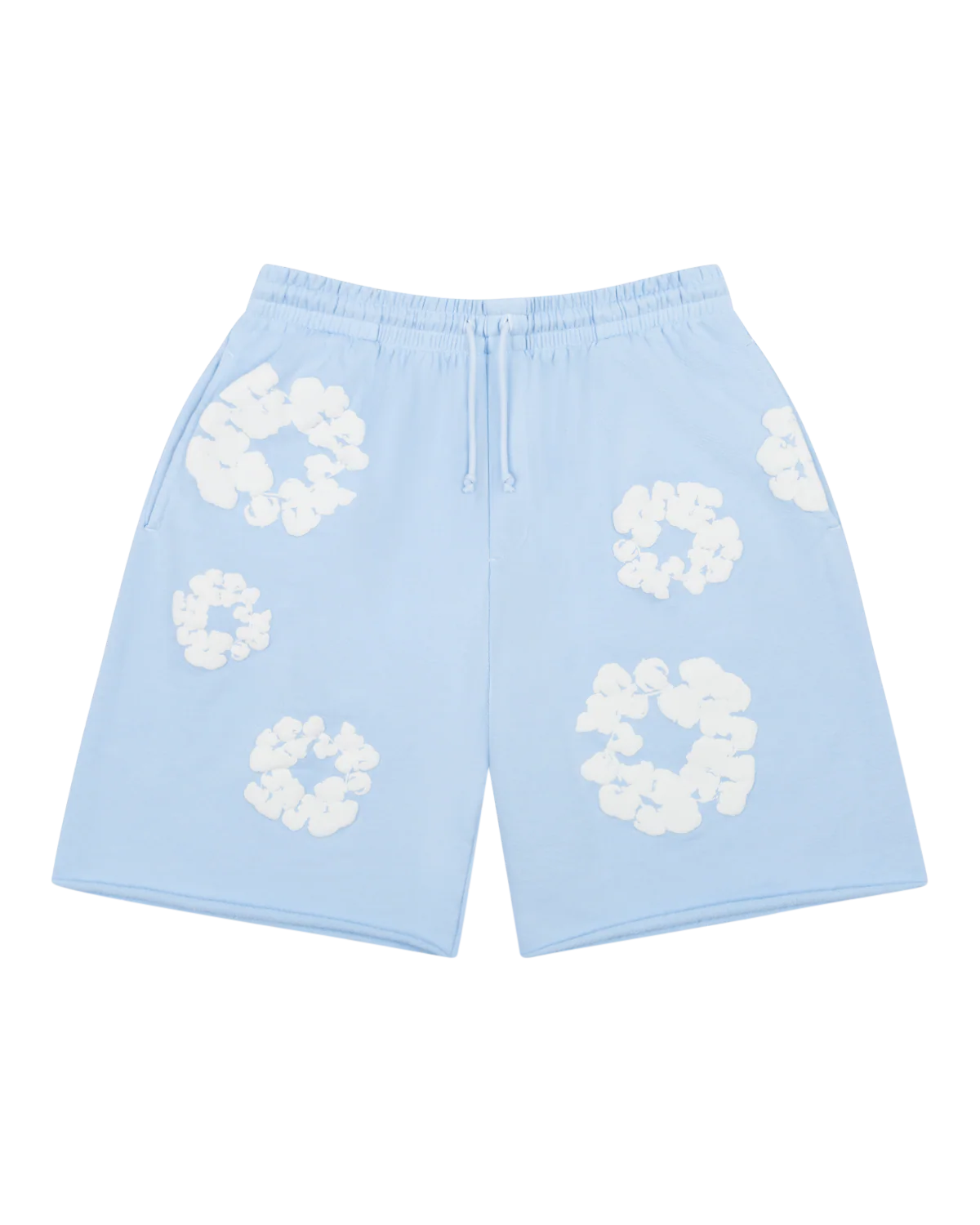Denim Tears The Cotton Wreath Shorts Powder Blue