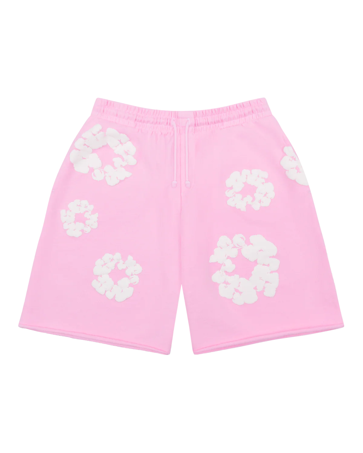Denim Tears The Cotton Wreath Sweat Shorts Powder Pink