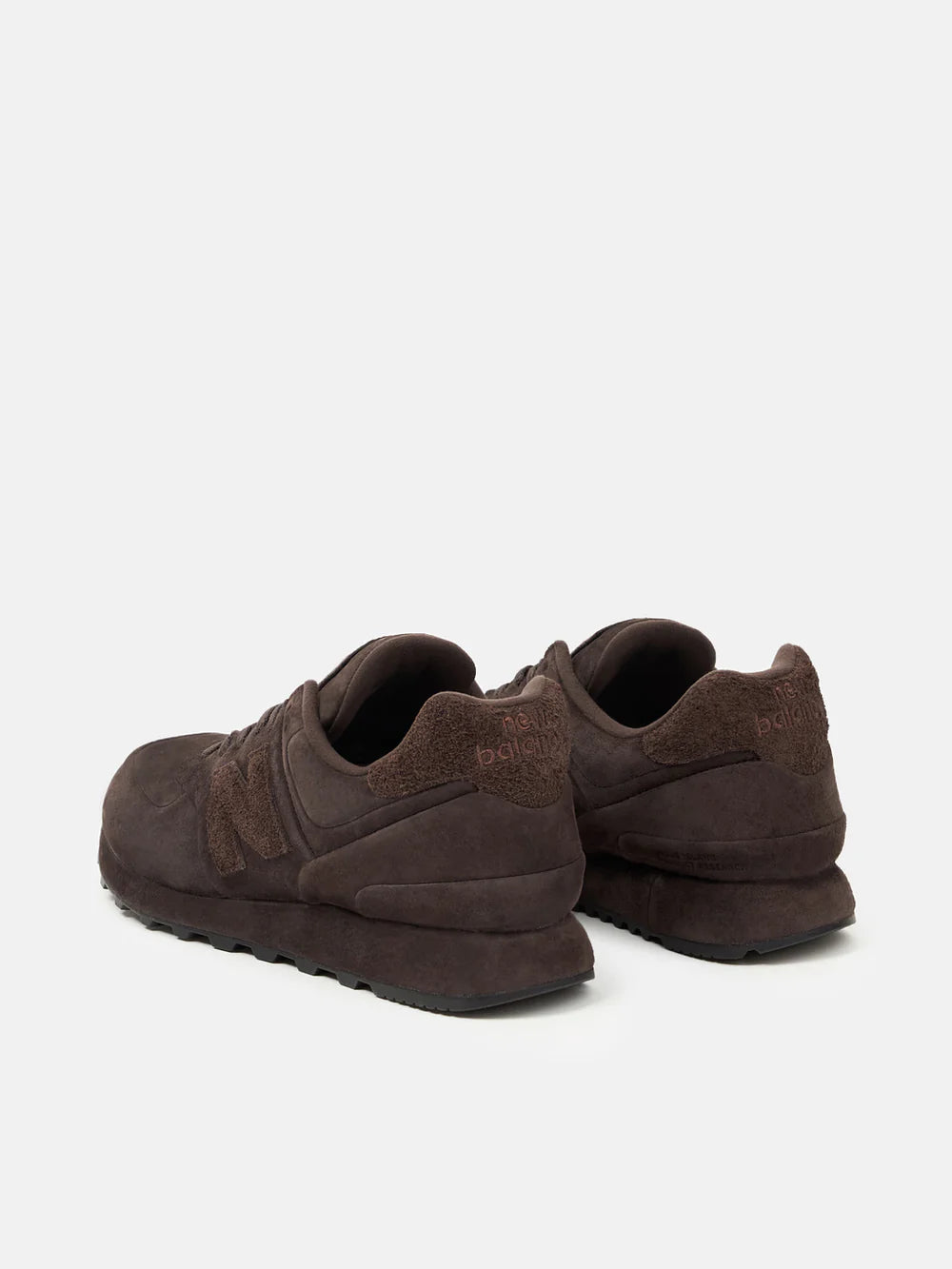 New Balance 574 Legacy Stone Island Ghost Dark Brown