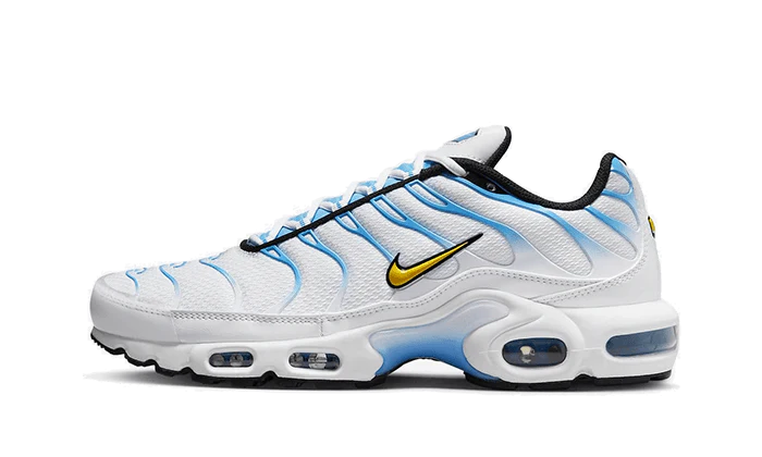 Nike Air Max Plus White University Blue Gold