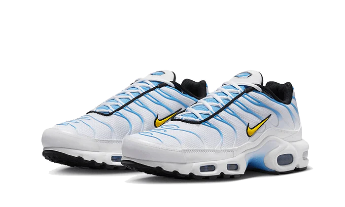 Nike Air Max Plus White University Blue Gold