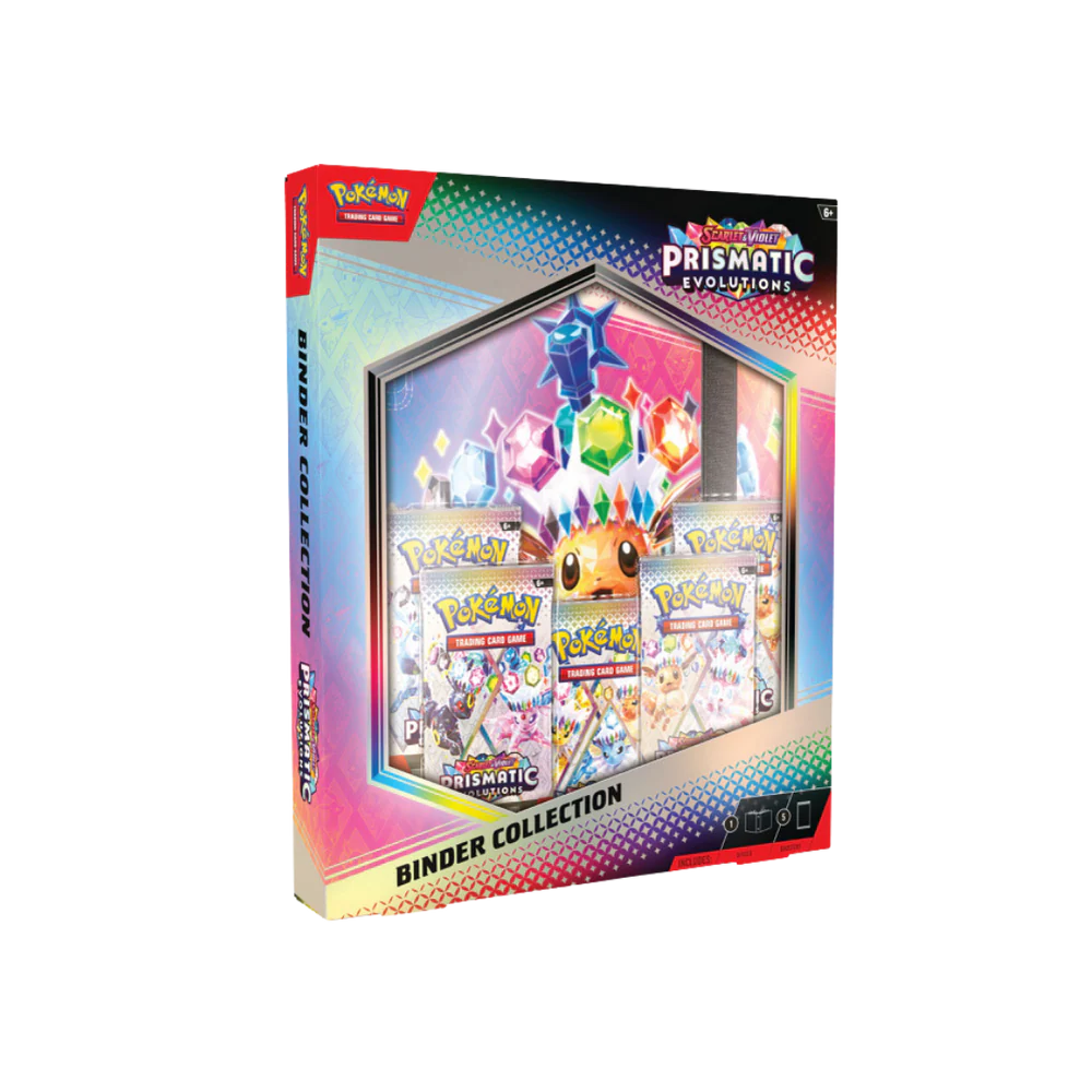 Pokémon Prismatic Evolutions Binder Collection